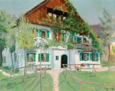 Bauernhaus im Sommerlicht von Jakob Koganowsky